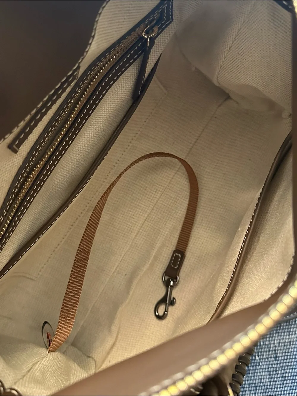 D&B Penrose Satchel in Coffee